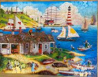 Masterpieces Town & Country Painter’s Point - puzzle image