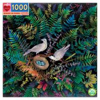 EeBoo Birds in Fern - obrázek puzzlí