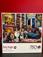 Buffalo Games Dogs in the Library - puzzle image