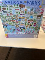 Ceaco National Parks Map - puzzle image