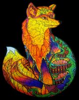 Montoy Wooden Fox - puzzle image