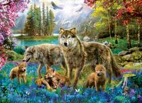 Eurographics Wolf Lake Fantasy - puzzle image