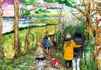 Gibsons A Dog's Life - Winter - obrázek puzzlí