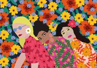 Gibsons Three Women - puzzle image