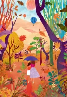 Pieces & Peace Autumn Walk - obrázek puzzlí