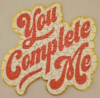 Brass Monkey You Complete Me - puzzle image