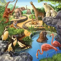 Ravensburger Zoo Animals - obrázek puzzlí