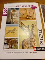 Nathan Les petits de la savane - puzzle image