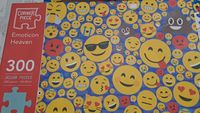Corner Piece Emoticon Heaven - puzzle image