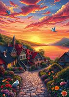 Alipson Vue Sur Le Lac - Puzzlebild