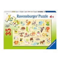Ravensburger A-Z animals - obrázek puzzlí