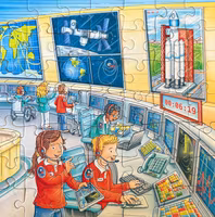 Ravensburger Tom and Mia go on a space mission - 1 of 3 - obrázek puzzlí