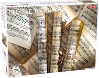 Tactic Scrolls of sheet music - puzzle image