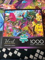 Buffalo Games Hummingbird Garden - puzzle image
