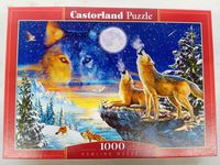 Castorland Howling wolves - puzzle image