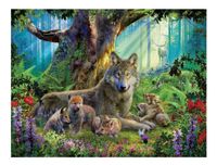 Ravensburger Wolves in the Forest - puzzle image