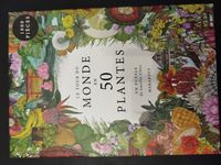 Marabout Around the world in 50 plants - パズル画像