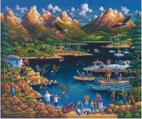 Dowdle Grand Teton - puzzle image