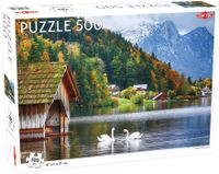 Tactic Swans on a lake - puzzle image