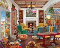 White Mountain Seaside Dreams - obrázek puzzlí