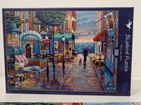 Bluebird Rainy day stroll - puzzle image