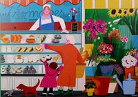 Janod Sur Le Marché - puzzle image