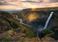 Ravensburger Haifoss on Iceland - puzzle image