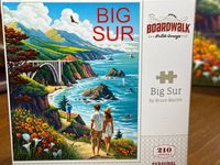 Boardwalk Big sur - obrázek puzzlí