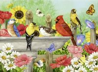 Ravensburger Bathing Birds - puzzle image