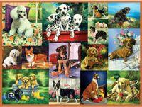 Ravensburger Puppy Collage - puzzle image