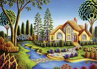 Ravensburger Cottage Dream - puzzle image