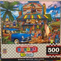 Masterpieces The Surf Dog Grill - puzzle image