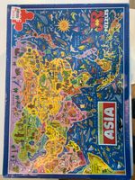 JR Puzzles Picture Map Puzzle of Asia - obrázek puzzlí