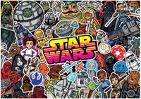 Buffalo Games star wars sticker collage - puzzle image