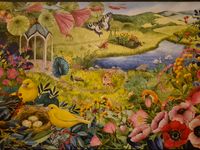 Ravensburger Wooden: Nature Garden - puzzle image