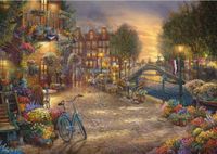 Schmidt Thomas Kinkade: Amsterdam - puzzle image