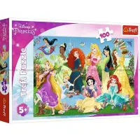 Trefl Disney Princess: Fun i the garden - puzzle image