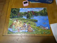 Gibsons Picnic By The Lake - puzzle image
