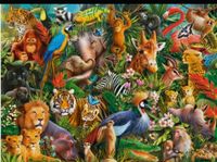 Castorland Amazing Animals - obrázek puzzlí