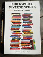 Chronicle Books Bibliophile: Diverse Spines - obrázek puzzlí