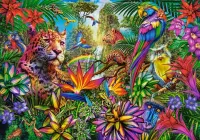 Castorland Jungle Fashion - obrázek puzzlí