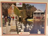 JR Puzzles Swans - obrázek puzzlí