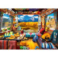 Corner Piece Travelling Van - puzzle image