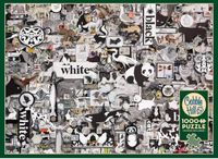 Cobble Hill Black & White: Animals - puzzle image
