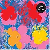 Galison Andy Warhol - Flowers - Puzzlebild