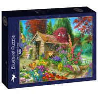 Bluebird Garden Shed - puzzle image