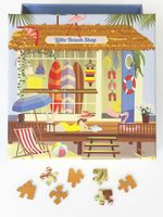 Vissevasse Little Beach Shop - puzzle image
