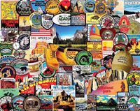 White Mountain National Park Badges - imagen del puzzle
