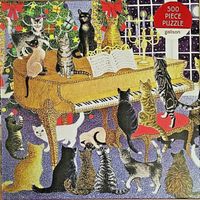 Galison Christmas Chorus - puzzle image
