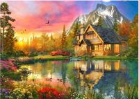 Bluebird The mountain cabin - puzzle image